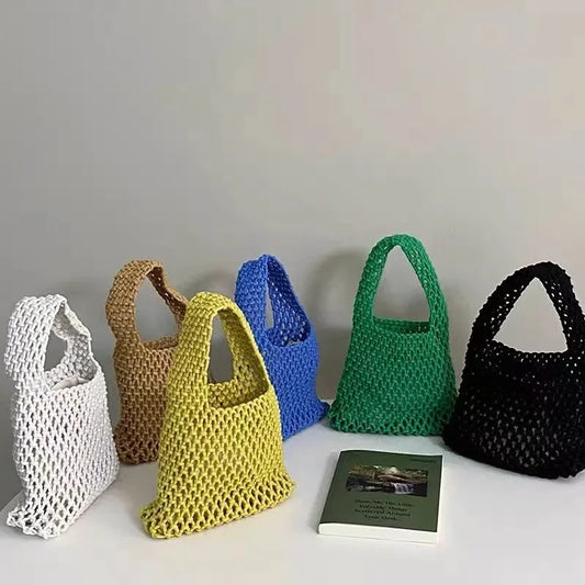 Summer Hand Woven Tote Bag